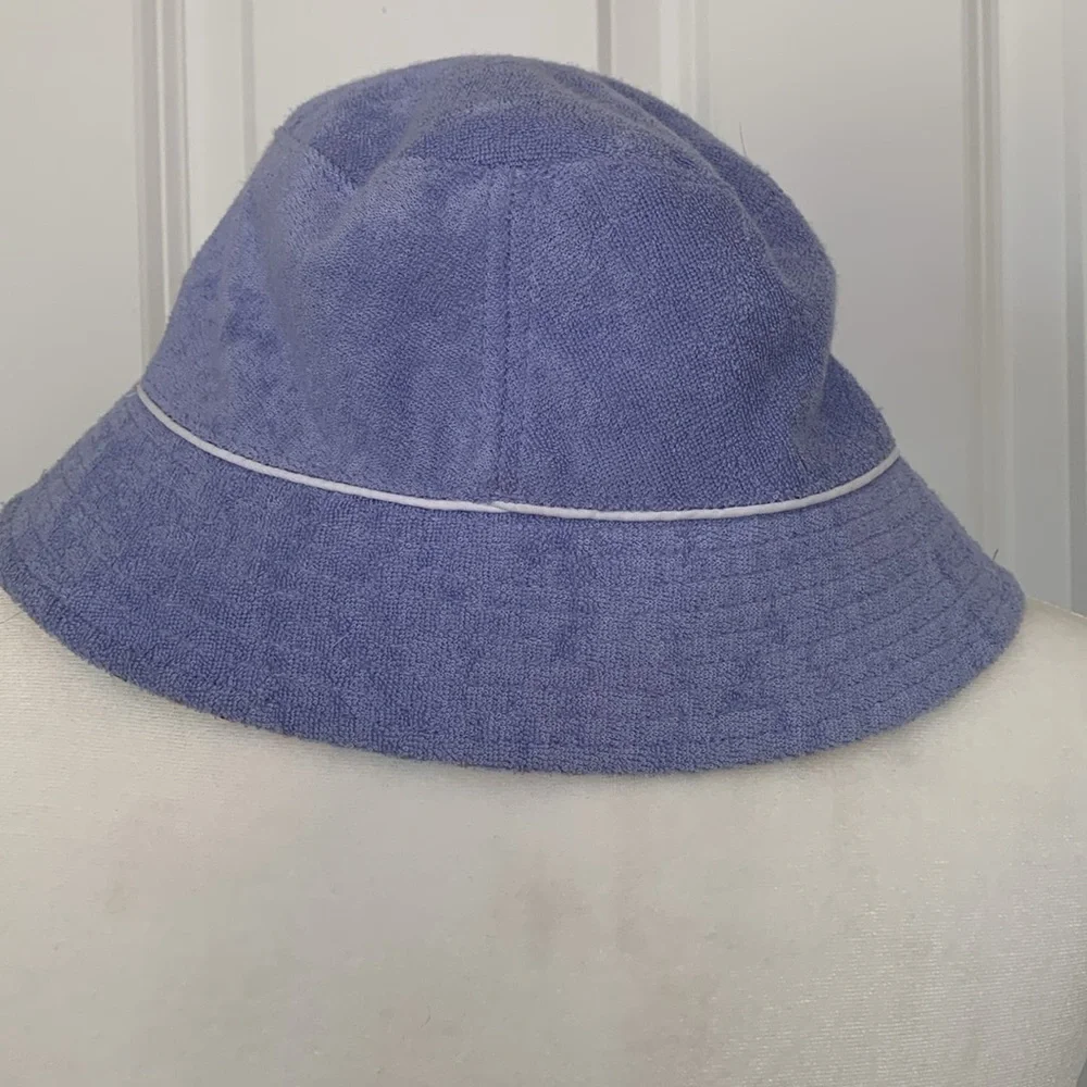 Kids Nike Terry Rainbow Stripe Reversible Sun Bucket Hat Child Youth Beach Vaca